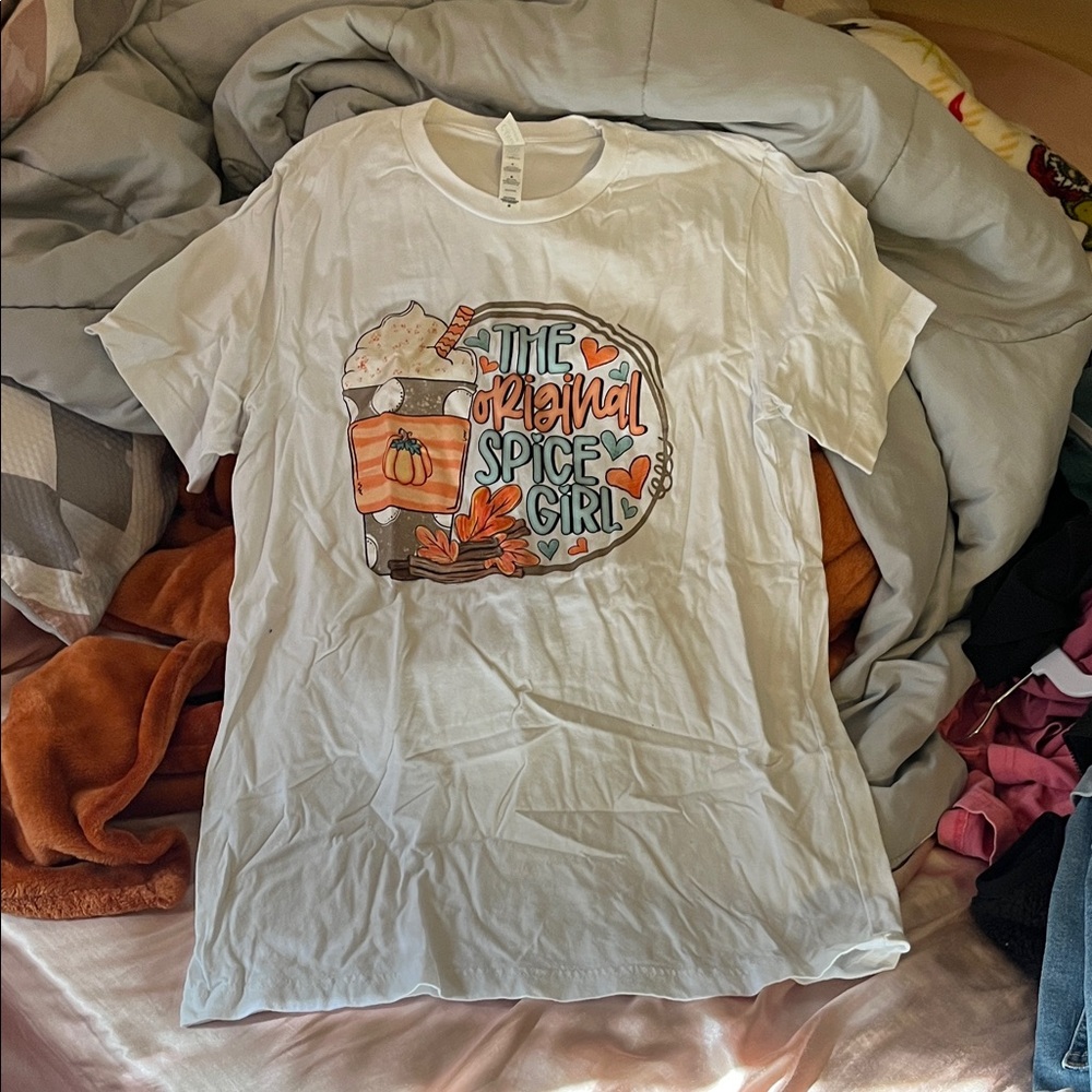 Bella Canvas White 'The Original Spice Girl' Tee